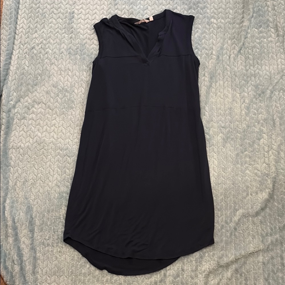 Athleta Hayden Dress in Navy Blue